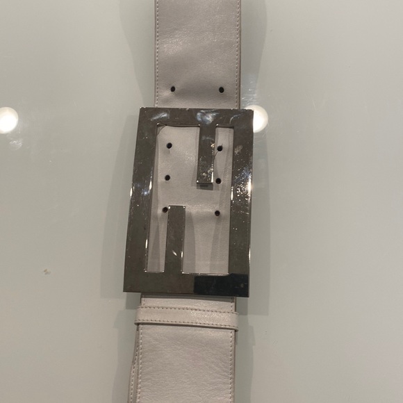 - Oversized Fendi Runway Belt (6” x 4” buckle)